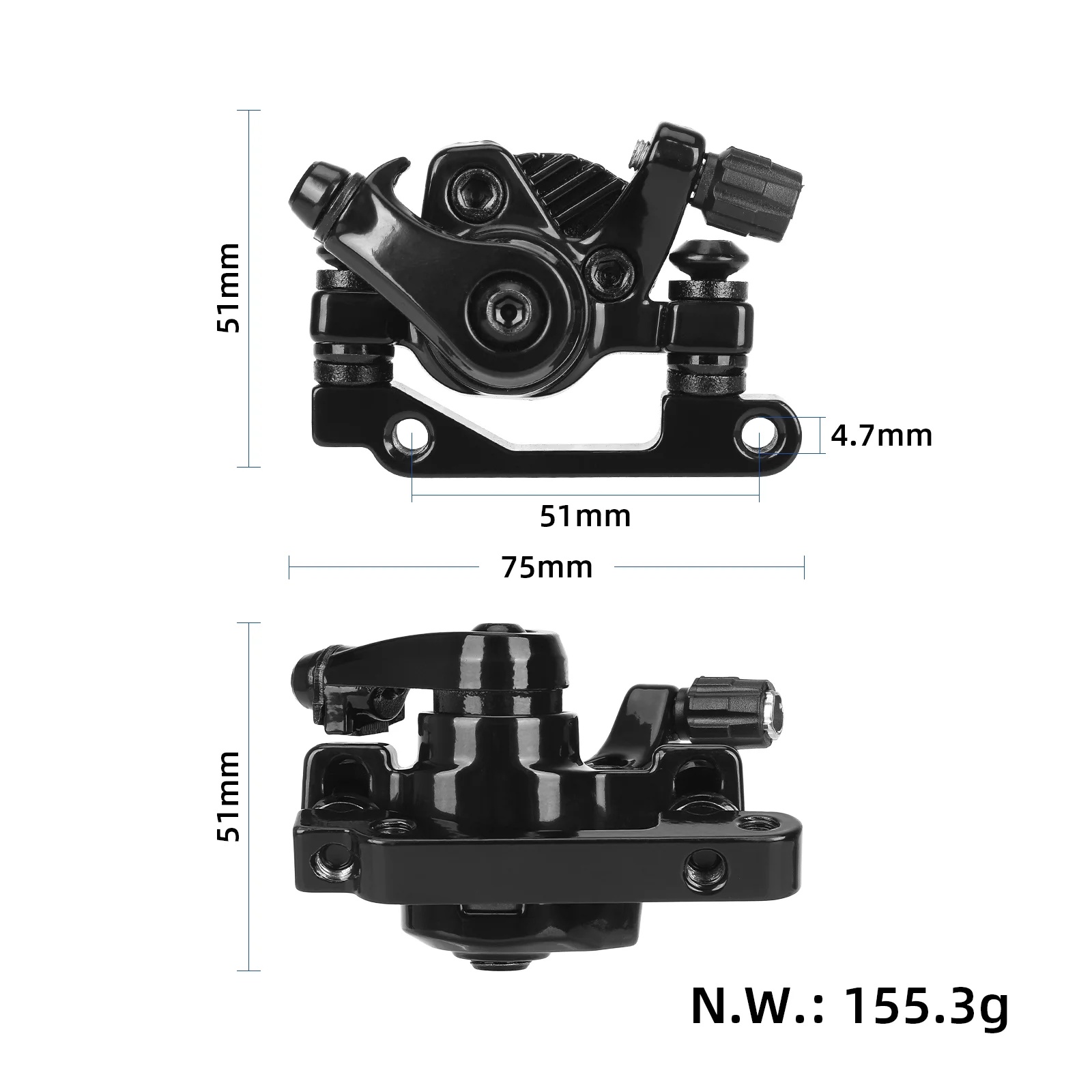 Féknyereg – KuKirin G2 Pro első / G2 Max hátsó