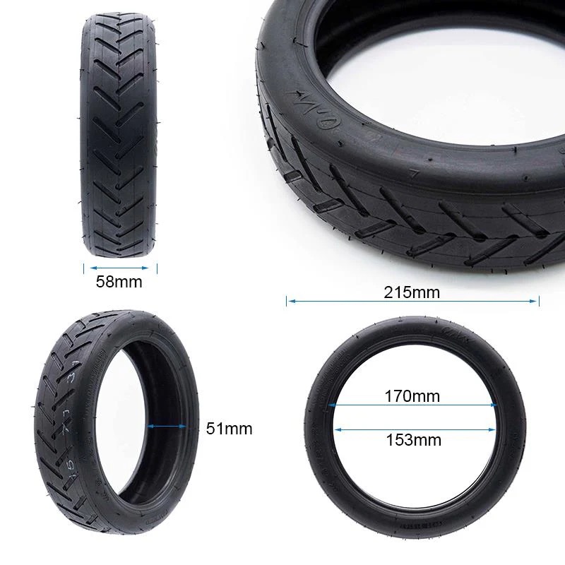 Ewheel 8.5×2-6.1 Utcai Külső Gumi Elektromos Rollerhez