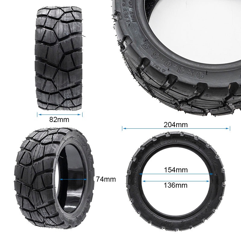 Ewheel 9x3-5.5 Zselés Tubeless Külső Gumi Elektromos Rollerhez | Önjavító Defektgátló