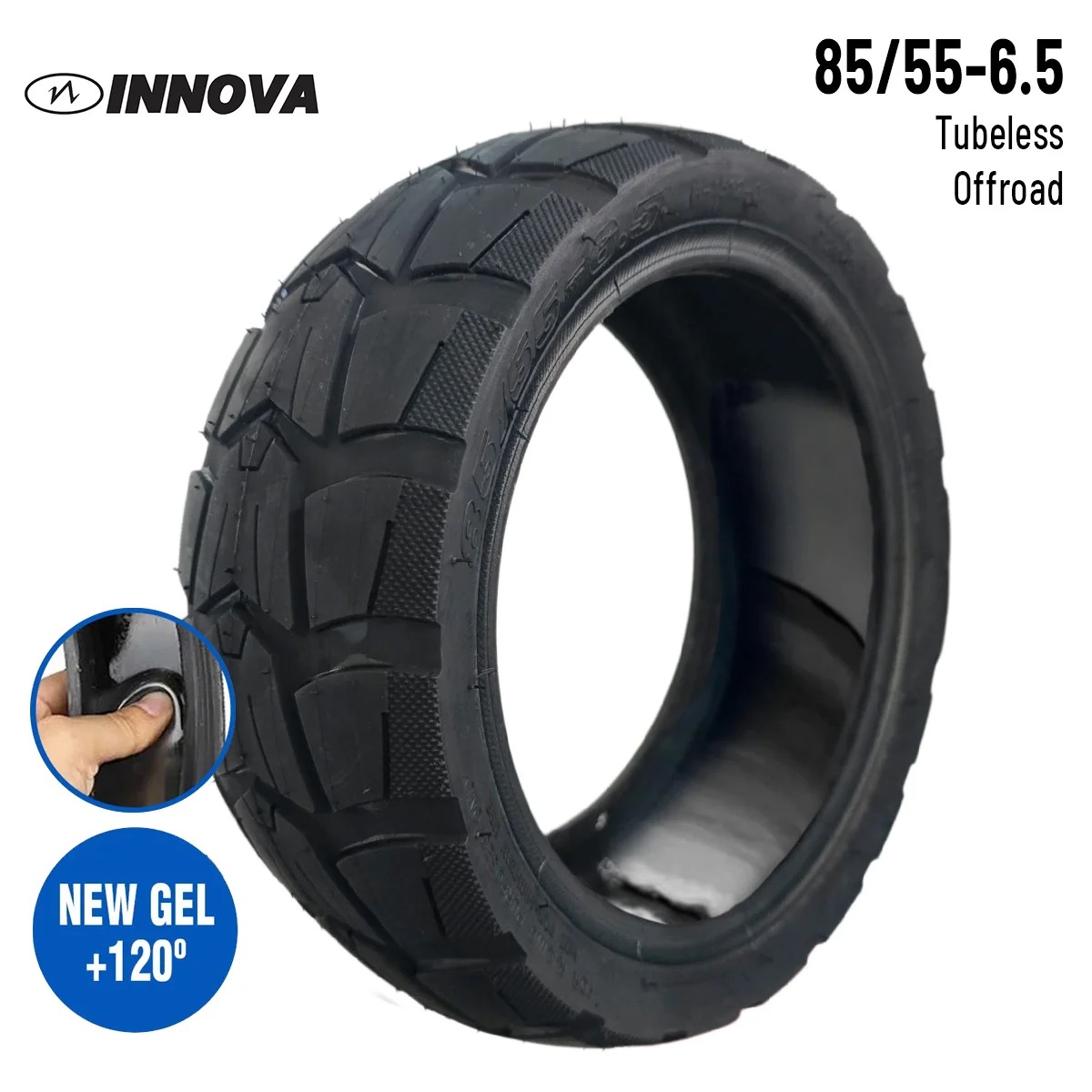 Innova 85/65-6.5 Zselés Külső Gumi | Elektromos Rollerhez
