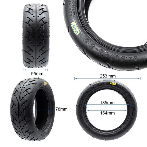 Ewheel 90/65-6.5 Zselés Utcai Külső Gumi Elektromos Rollerhez