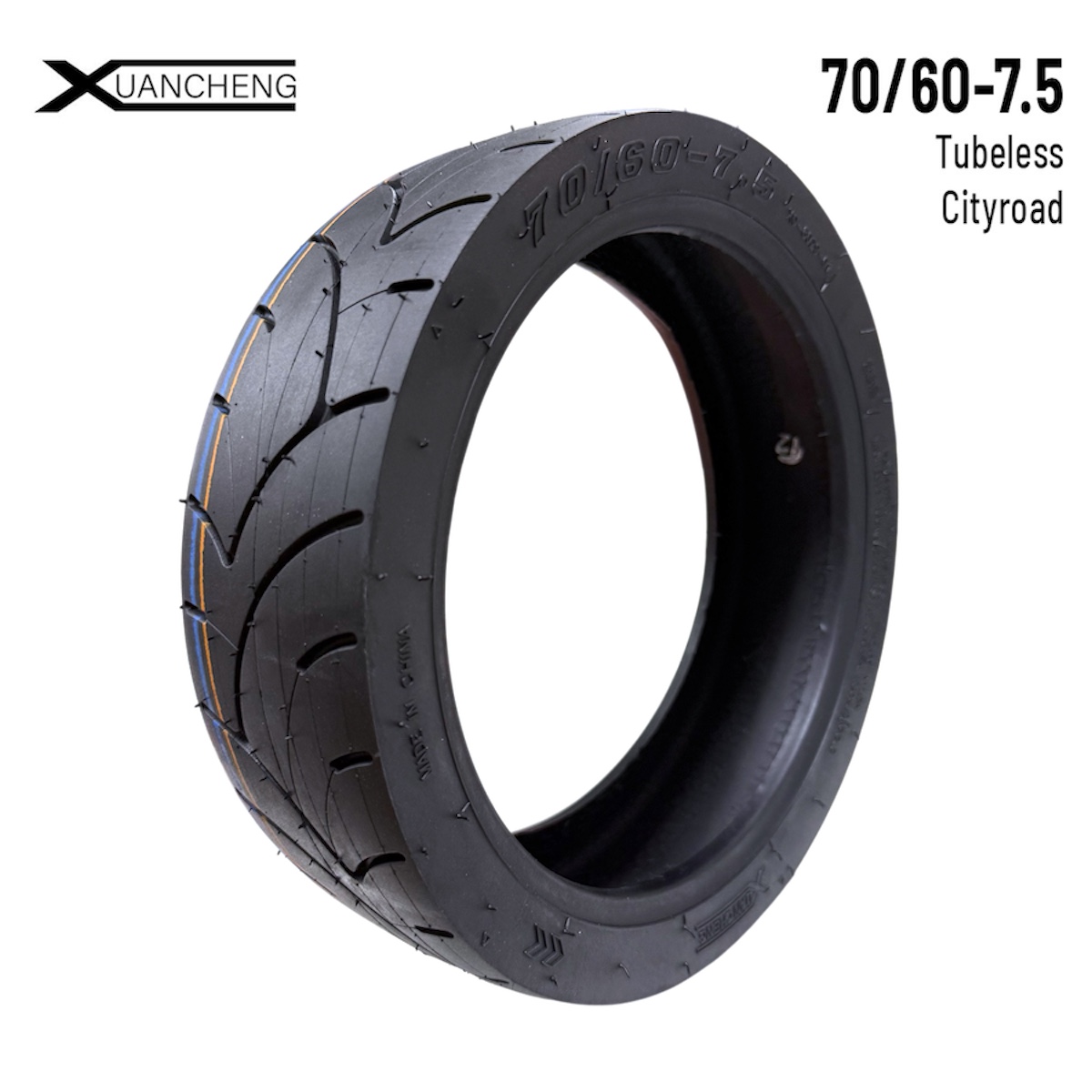 70/60-7.5 tubeless gumi elektromos rollerhez – Ninebot Max G3 / ZT3 Pro